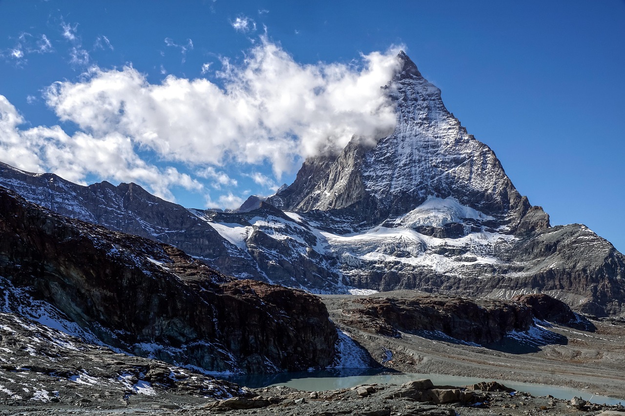 matterhorn, switzerland, valais, zermatt, alps, mountain, landscape, snow, nature, summit, outlook, alpine panorama, mountain landscape, clouds, switzerland, switzerland, switzerland, zermatt, mountain, mountain, mountain, mountain, mountain